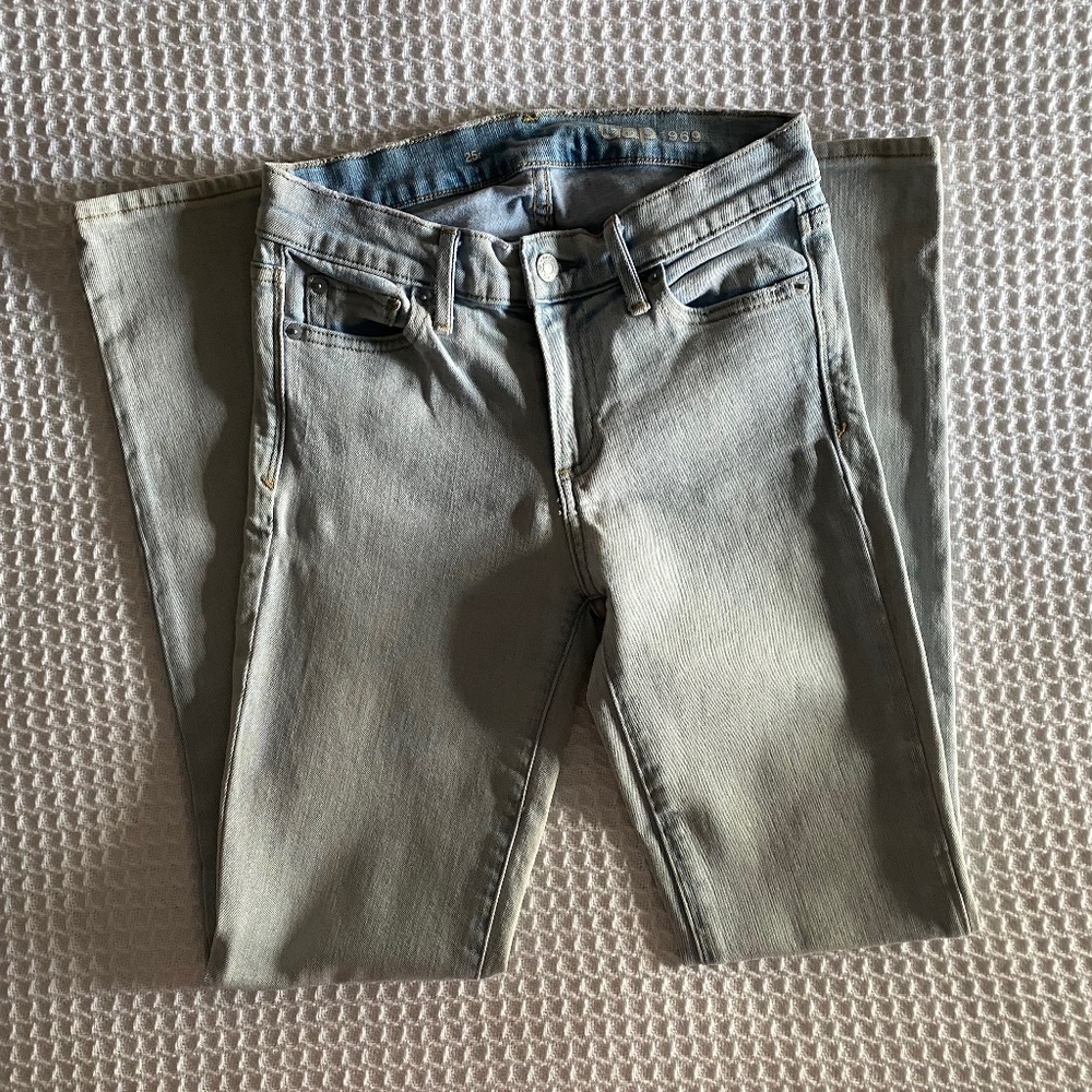 2 Pair Gap 1969 Real Straight 25r Jeans - 2 for $30